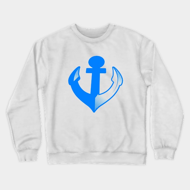 anchor Crewneck Sweatshirt by FromBerlinGift